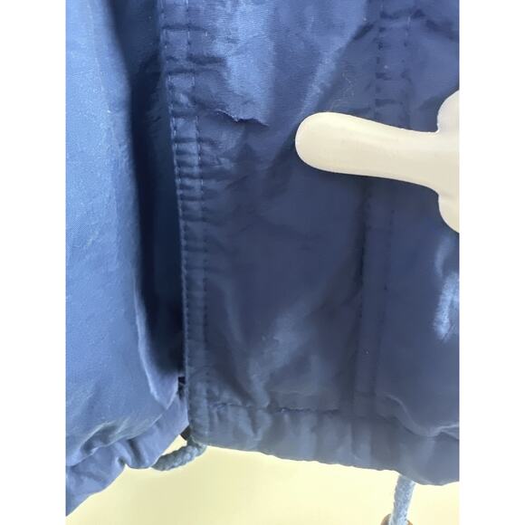 Vtg 90s Starter Pro Line Dallas Cowboys Hooded Jacket Mens XL Blue NFL Big Star - Picture 14 of 16